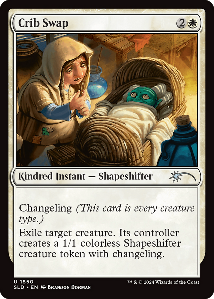 Crib Swap [Secret Lair Drop Series] Magic: The Gathering
