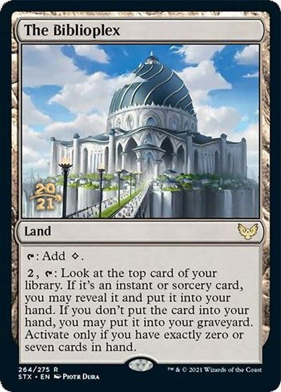 The Biblioplex [Strixhaven: School of Mages Prerelease Promos] Magic: The Gathering