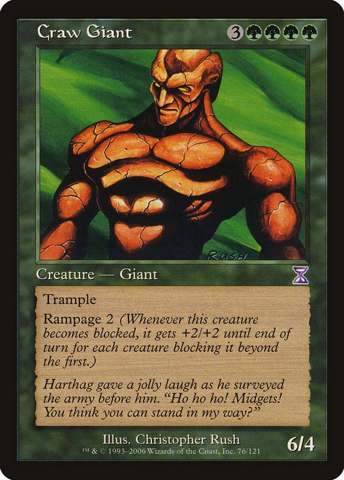 Craw Giant [Time Spiral Timeshifted] Magic: The Gathering