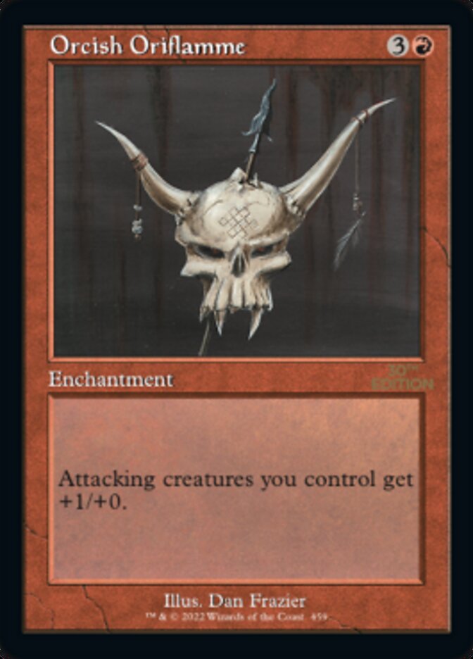 Orcish Oriflamme (Retro) [30th Anniversary Edition] Magic: The Gathering