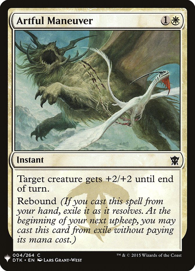 Artful Maneuver [Mystery Booster] Magic: The Gathering