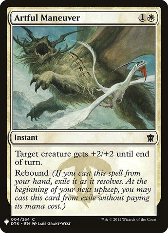 Artful Maneuver [Mystery Booster] Magic: The Gathering