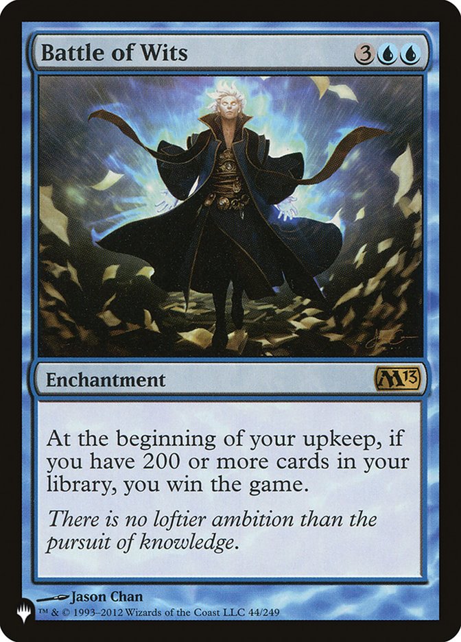 Battle of Wits [The List] Magic: The Gathering
