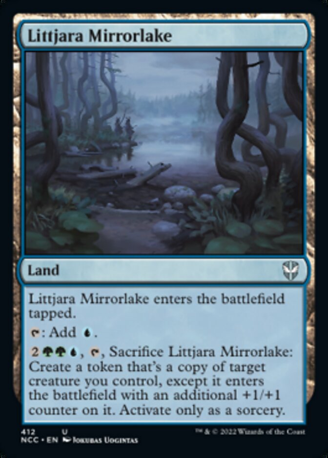 Littjara Mirrorlake [Streets of New Capenna Commander] Magic: The Gathering