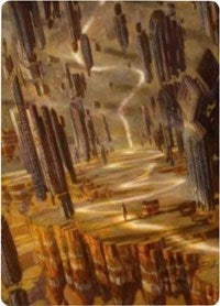 Brightclimb Pathway Art Card [Zendikar Rising Art Series] Magic: The Gathering