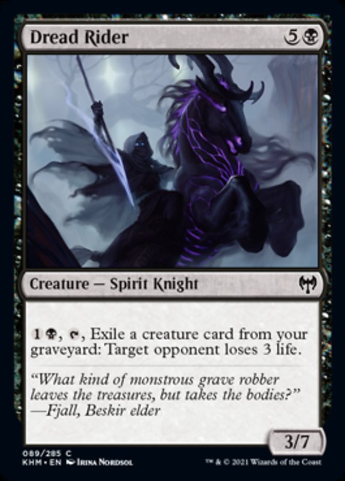 Dread Rider [Kaldheim] Magic: The Gathering