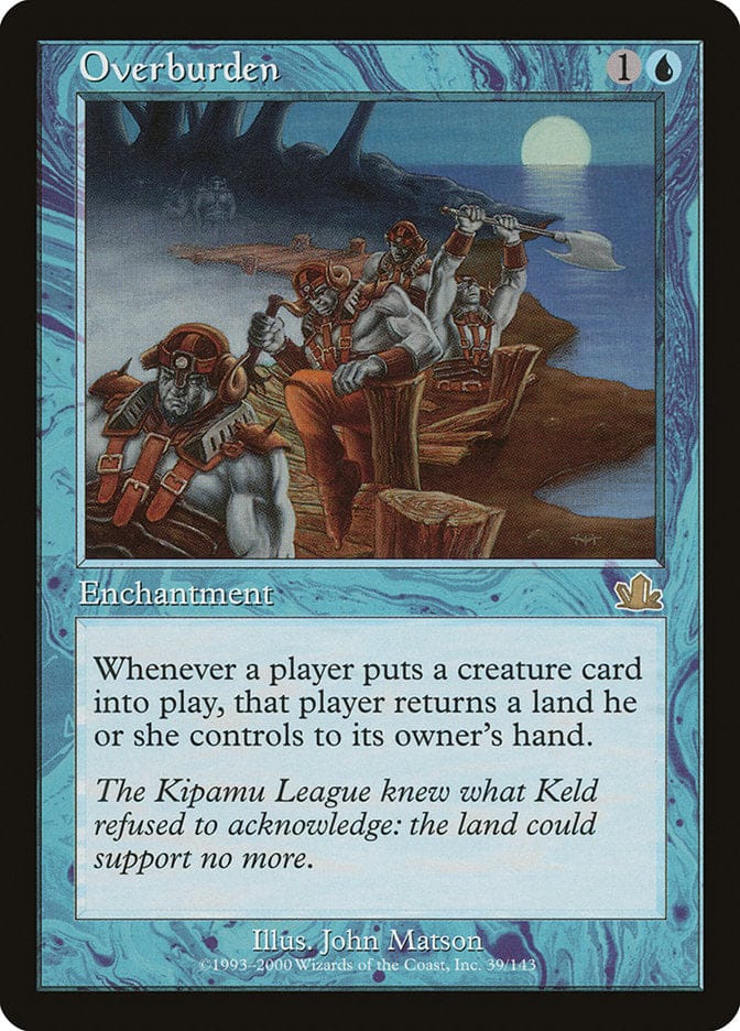 Overburden [Prophecy] Magic: The Gathering