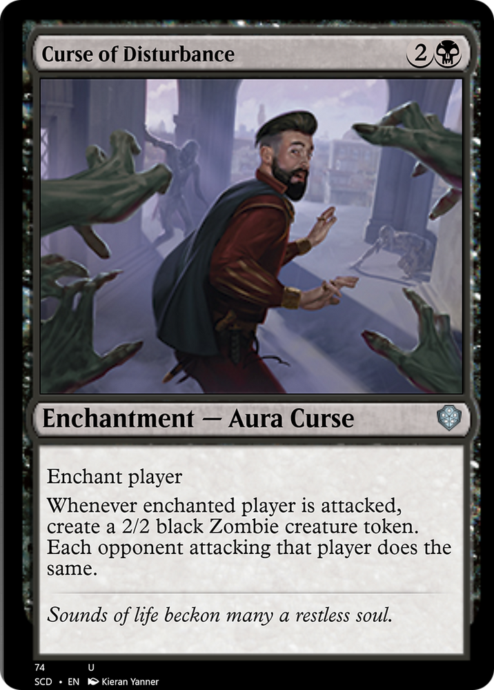 Curse of Disturbance [Starter Commander Decks] Magic: The Gathering