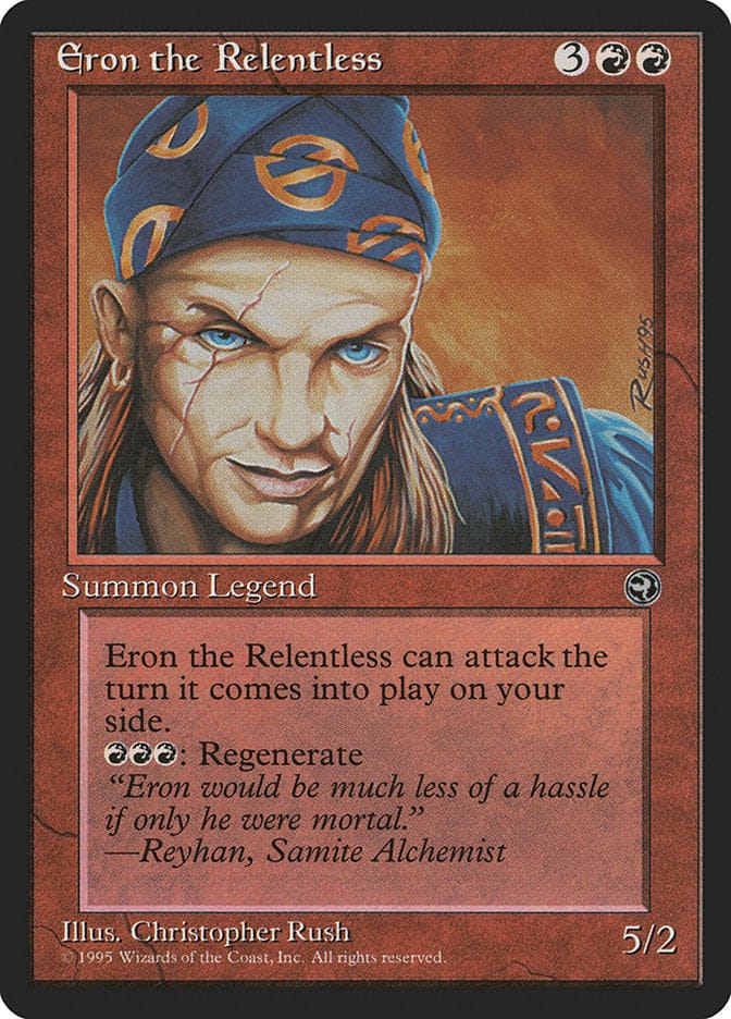 Eron the Relentless [Homelands] Magic: The Gathering