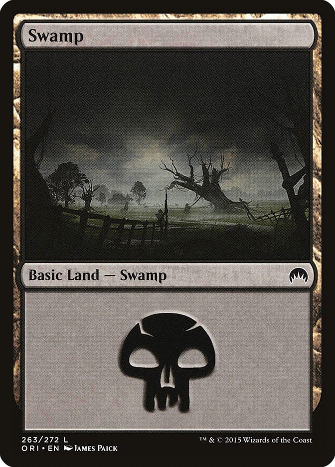 Swamp (263) [Magic Origins] Magic: The Gathering