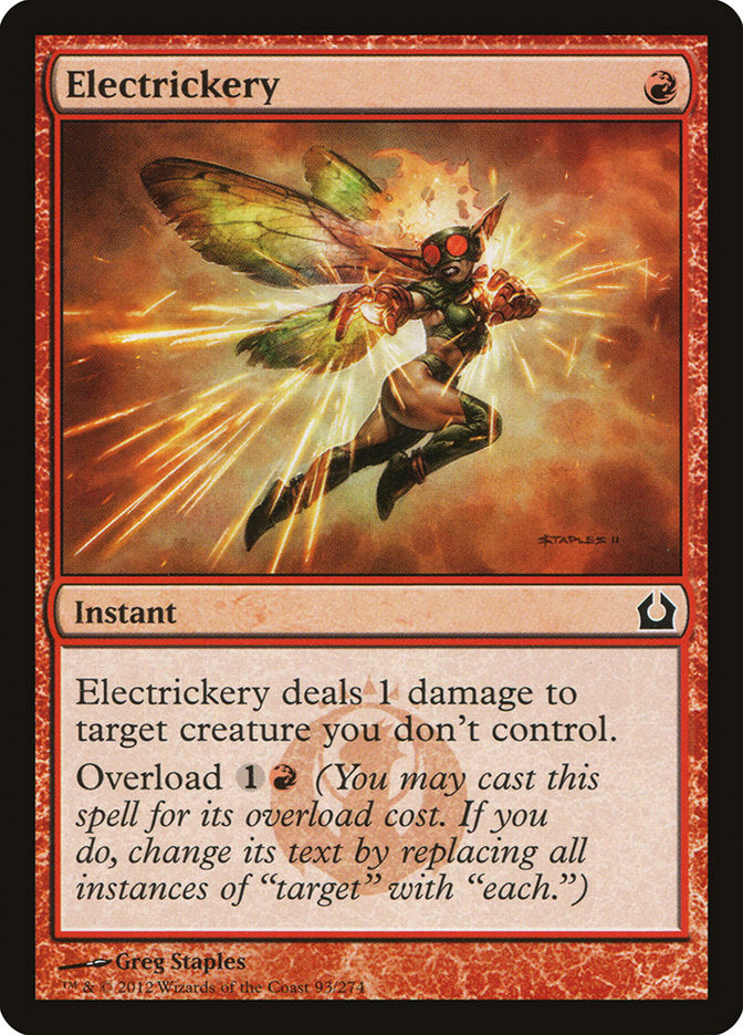 Electrickery [Return to Ravnica] Magic: The Gathering