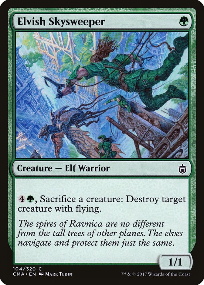 Elvish Skysweeper [Commander Anthology] Magic: The Gathering