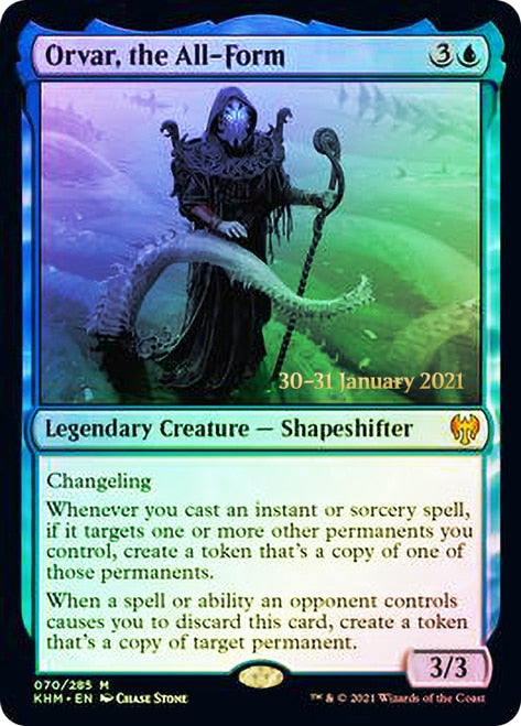 Orvar, the All-Form [Kaldheim Prerelease Promos] Magic: The Gathering