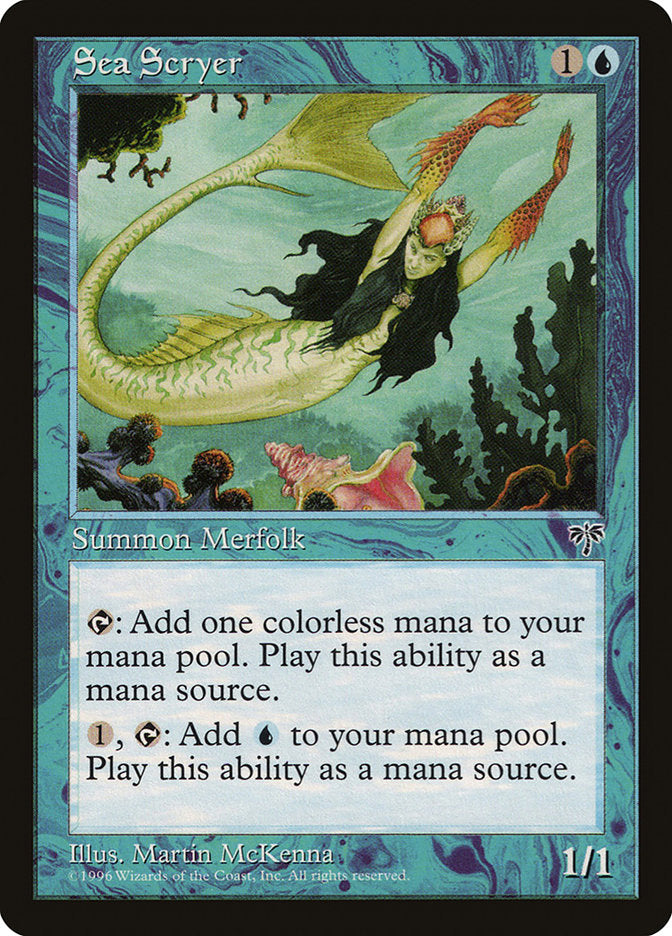 Sea Scryer [Mirage] Magic: The Gathering