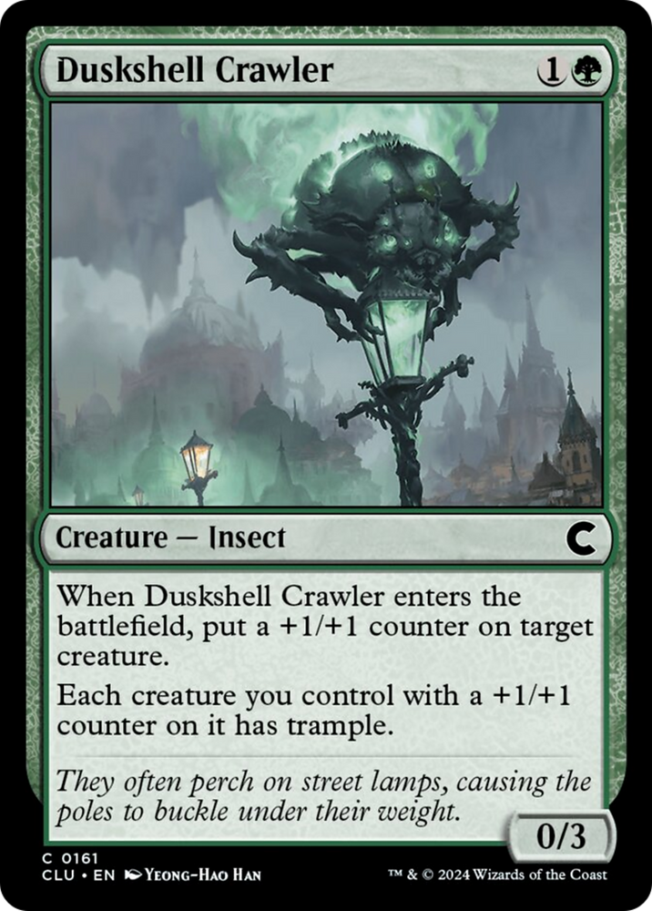 Duskshell Crawler [Ravnica: Clue Edition] Magic: The Gathering
