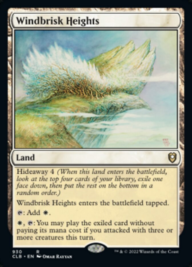 Windbrisk Heights [Commander Legends: Battle for Baldur's Gate] Magic: The Gathering