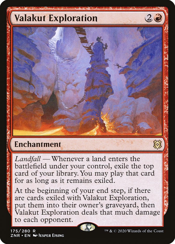 Valakut Exploration [Zendikar Rising] Magic: The Gathering