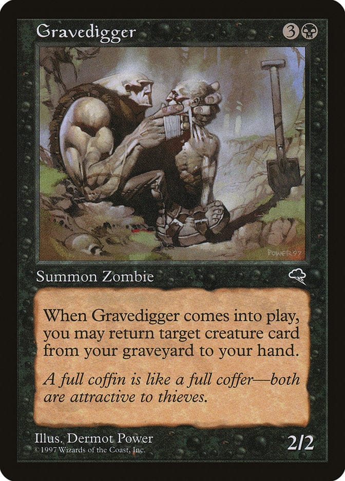 Gravedigger [Tempest] Magic: The Gathering