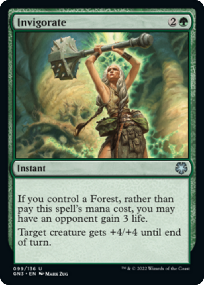 Invigorate [Game Night: Free-for-All] Magic: The Gathering