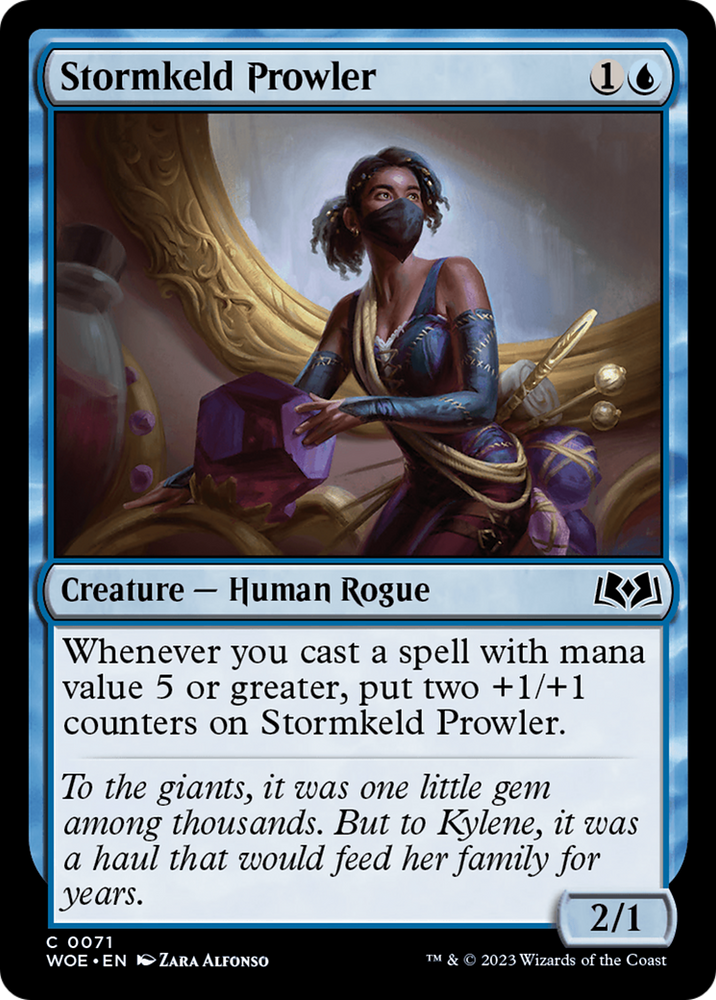 Stormkeld Prowler [Wilds of Eldraine] Magic: The Gathering