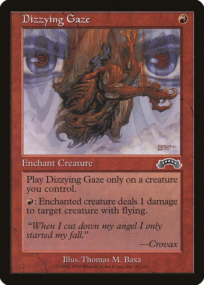 Dizzying Gaze [Exodus] Magic: The Gathering