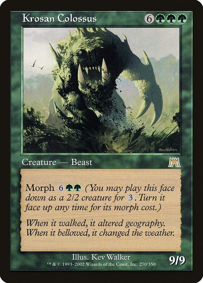 Krosan Colossus [Onslaught] Magic: The Gathering