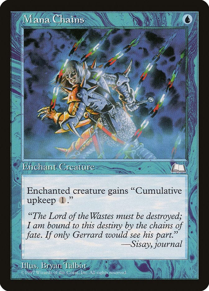 Mana Chains [Weatherlight] Magic: The Gathering