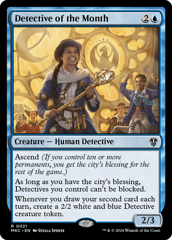 Detective of the Month [Murders at Karlov Manor Commander] Magic: The Gathering
