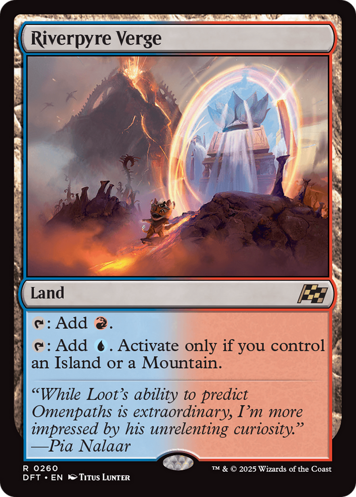 Riverpyre Verge [Aetherdrift] Magic: The Gathering