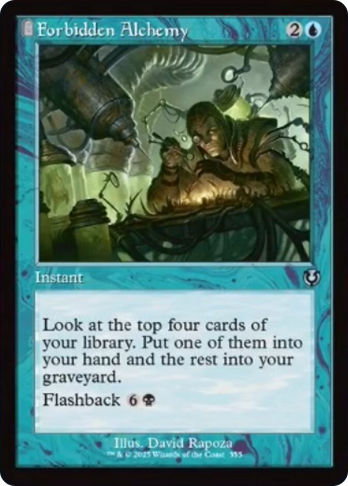 Forbidden Alchemy (Retro Frame) [Innistrad Remastered] Magic: The Gathering