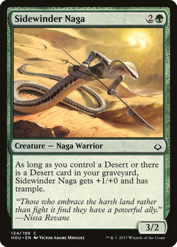 Sidewinder Naga [Hour of Devastation] Magic: The Gathering