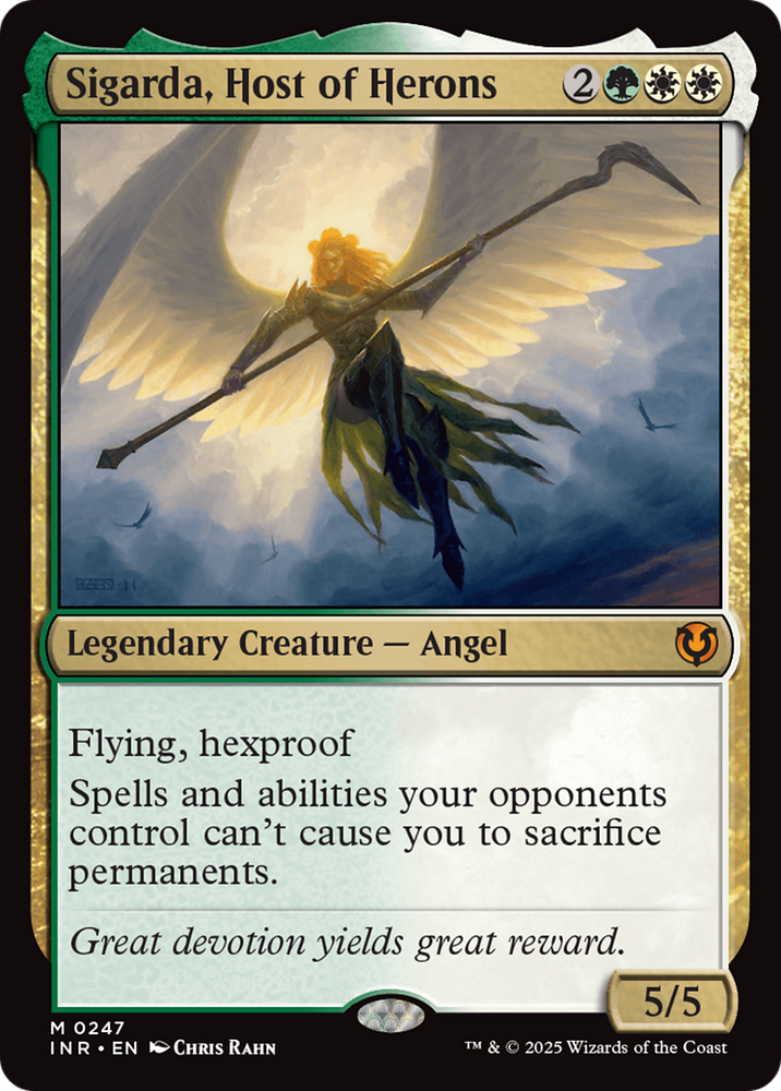 Sigarda, Host of Herons [Innistrad Remastered] Magic: The Gathering
