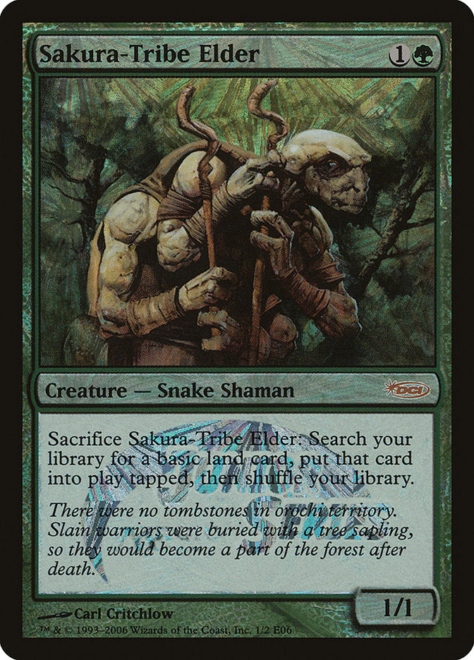 Sakura-Tribe Elder [Junior Series Europe] Magic: The Gathering