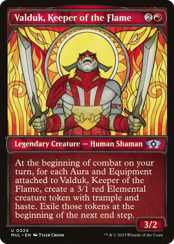 Valduk, Keeper of the Flame [Multiverse Legends] Magic: The Gathering