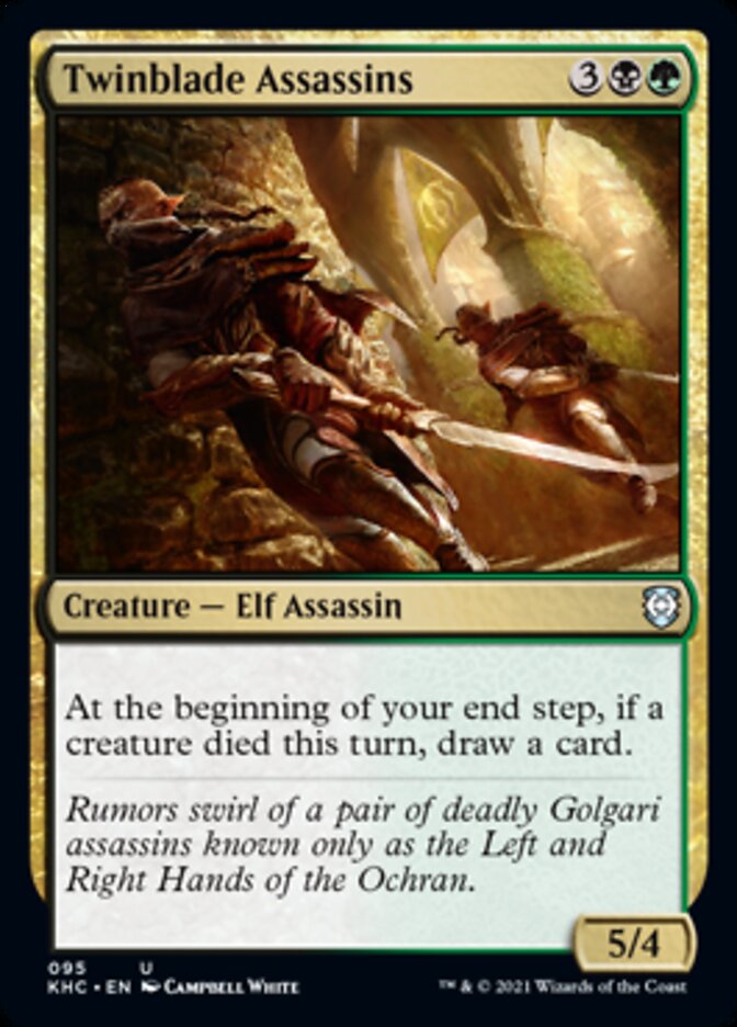 Twinblade Assassins [Kaldheim Commander] Magic: The Gathering