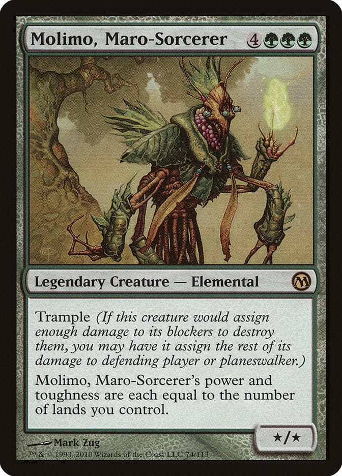 Molimo, Maro-Sorcerer [Duels of the Planeswalkers] Magic: The Gathering