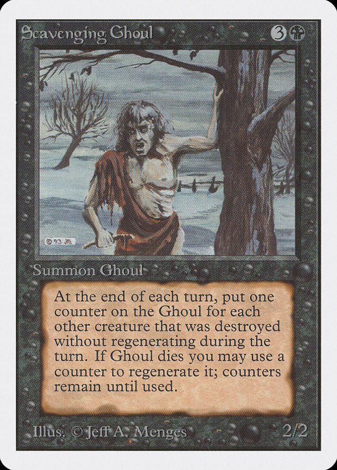 Scavenging Ghoul [Unlimited Edition] Magic: The Gathering