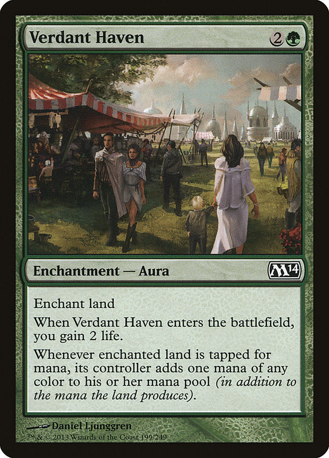 Verdant Haven [Magic 2014] Magic: The Gathering