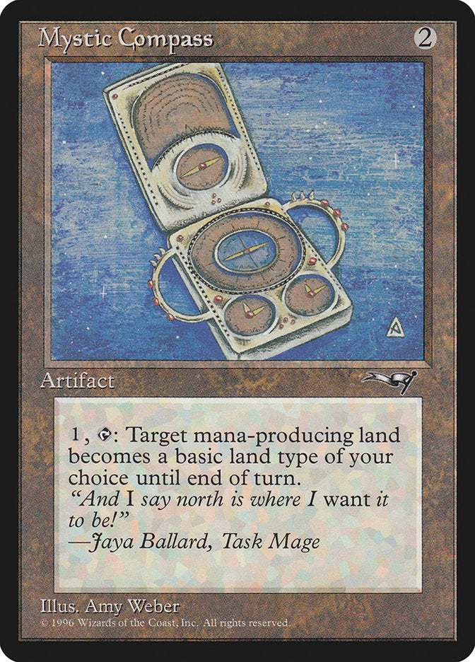 Mystic Compass [Alliances] Magic: The Gathering
