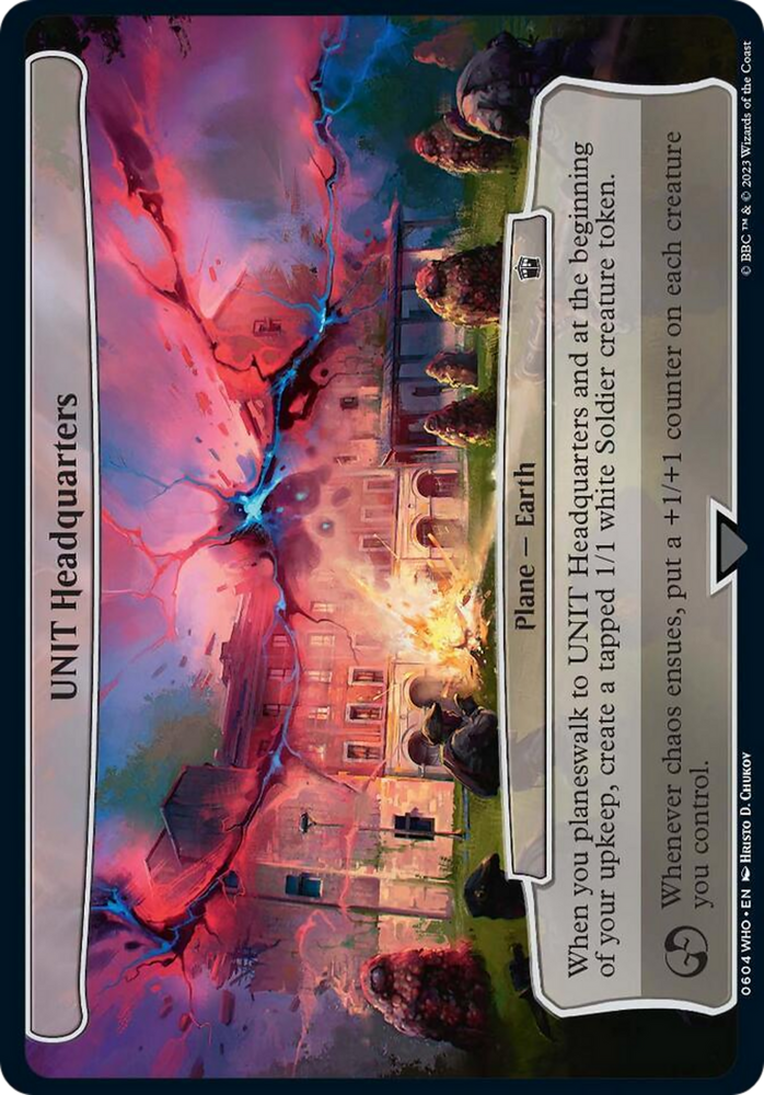 UNIT Headquarters [Doctor Who] Magic: The Gathering