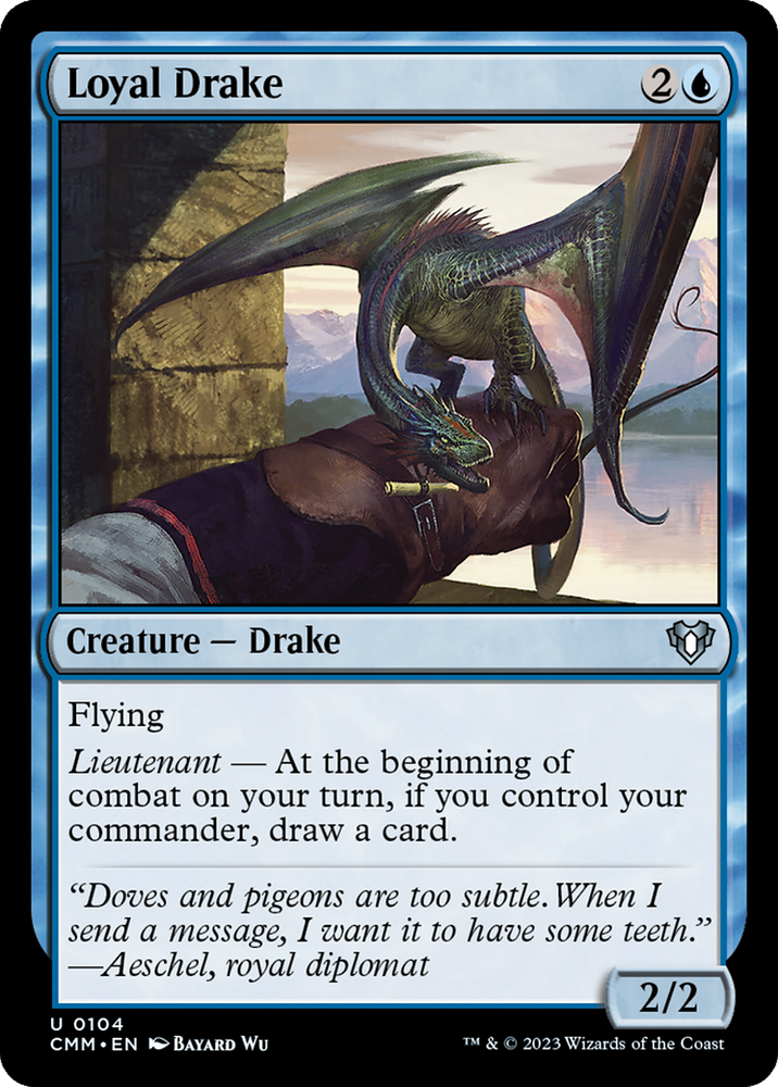 Loyal Drake [Commander Masters] Magic: The Gathering