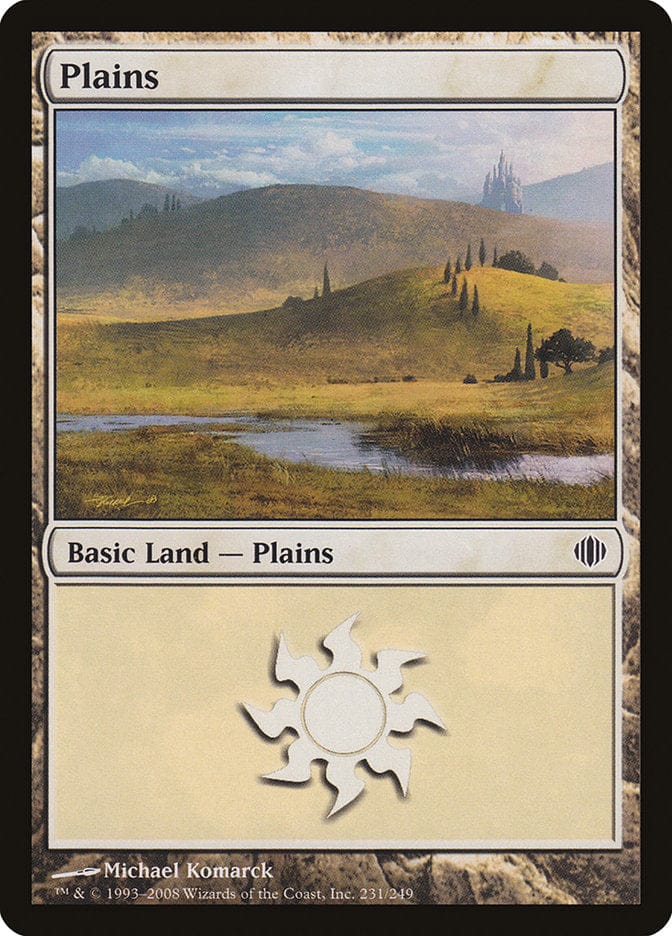 Plains (231) [Shards of Alara] Magic: The Gathering