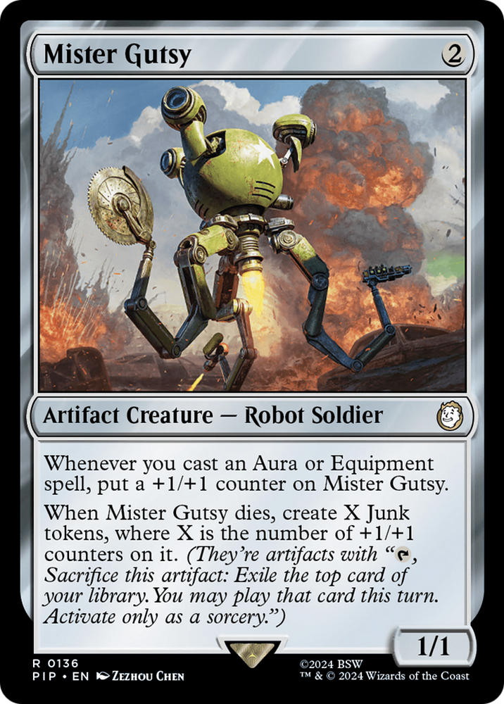 Mister Gutsy [Fallout] Magic: The Gathering