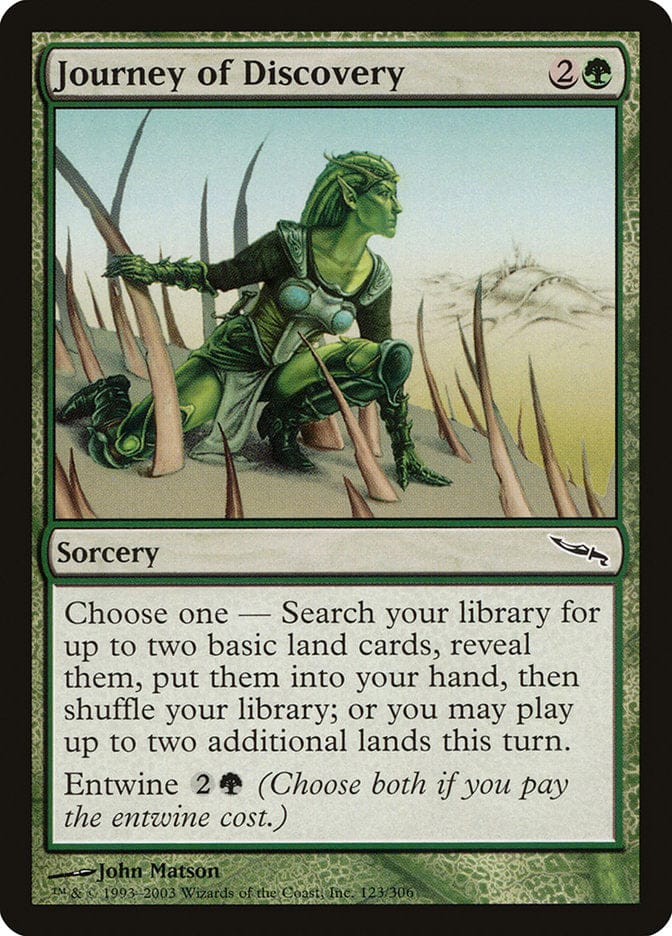 Journey of Discovery [Mirrodin] Magic: The Gathering