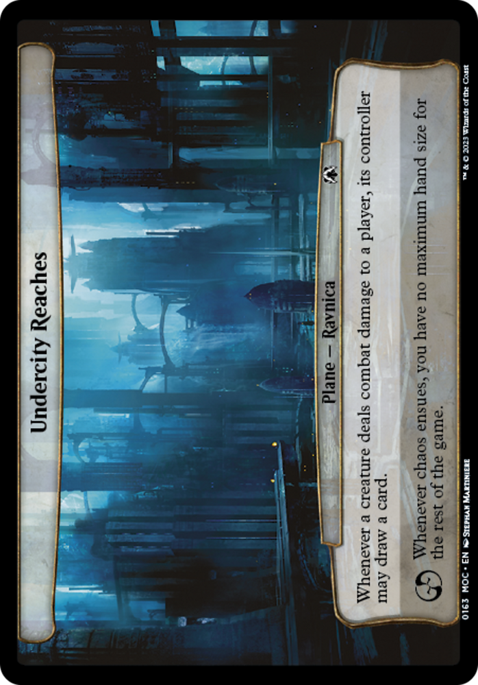 Undercity Reaches [March of the Machine Commander] Magic: The Gathering