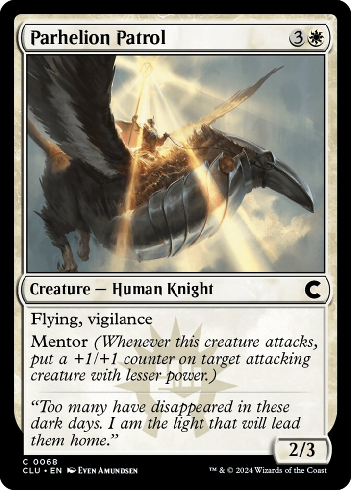 Parhelion Patrol [Ravnica: Clue Edition] Magic: The Gathering