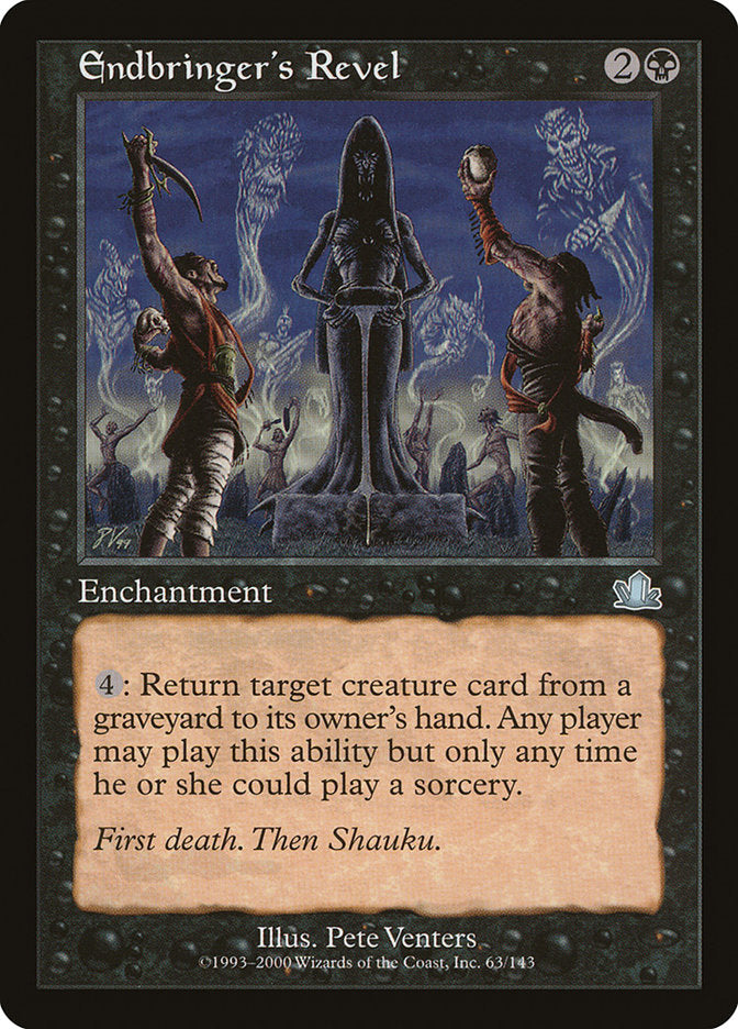 Endbringer's Revel [Prophecy] Magic: The Gathering
