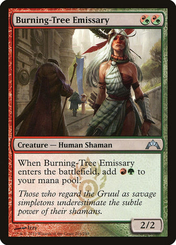 Burning-Tree Emissary [Gatecrash] Magic: The Gathering