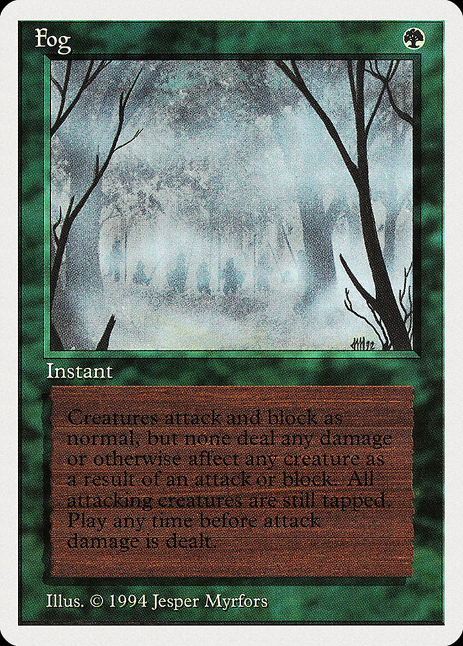 Fog [Summer Magic / Edgar] Magic: The Gathering