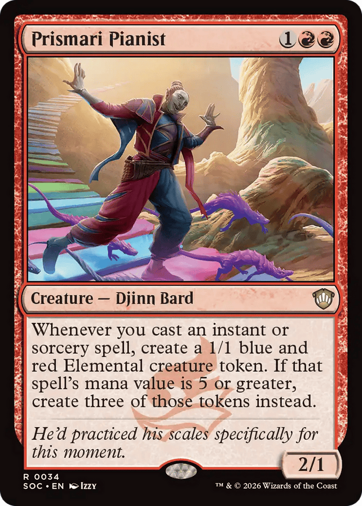 Prismari Pianist [Secrets of Strixhaven Commander]